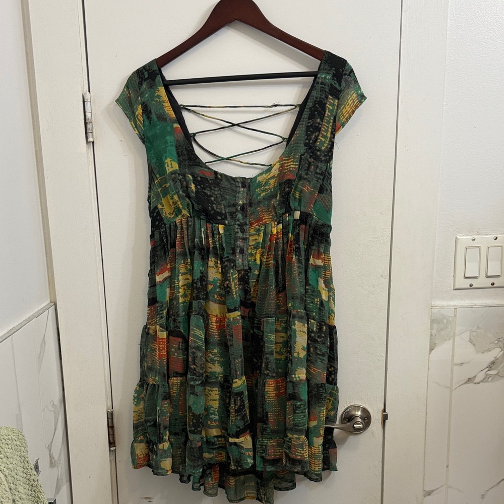 Urban Outfitters Multicolor Bohemian Dress